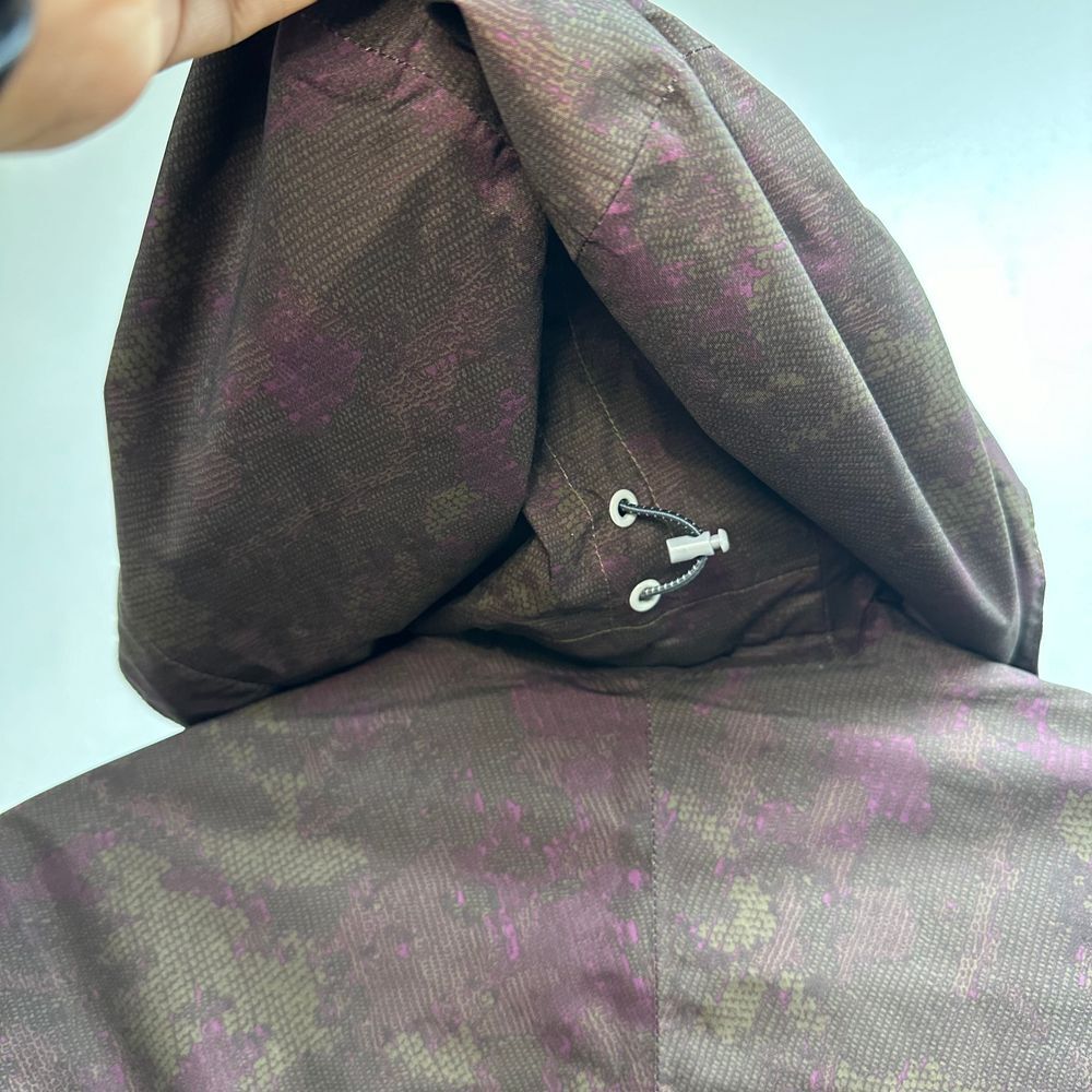 Columbia Woman Waterproof Lightweight Hoody Burgundy Omni Tech Jacket Size Small - Picture 12 of 15